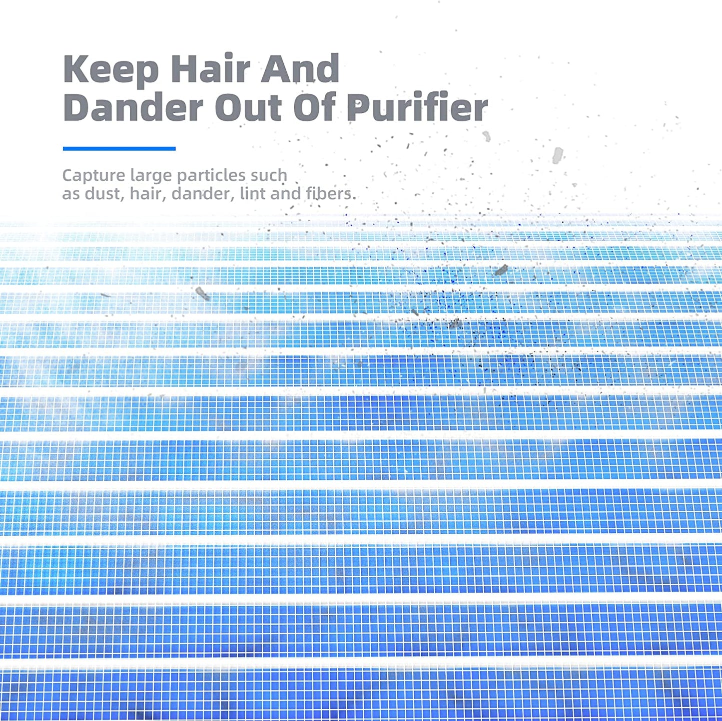 AROEVE HEPA Air Filter Replacement | MK03-Standard Version(2 packs)