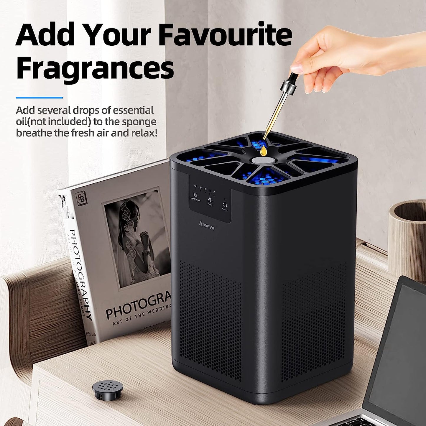 AROEVE Air Purifiers | MK06 (BLACK)